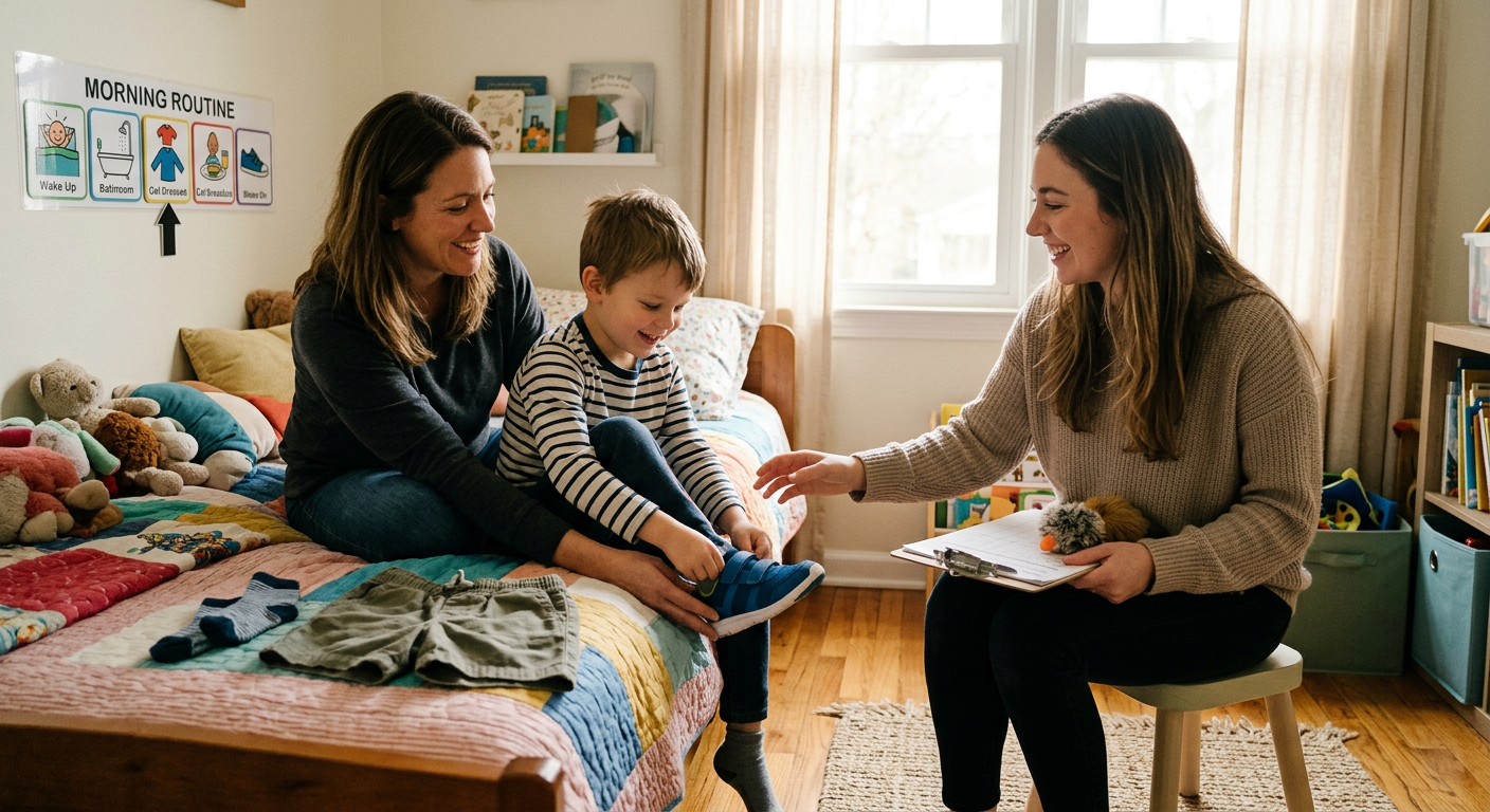 Adaptive skills ABA therapy