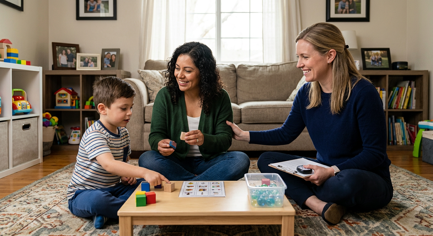 Parent training ABA therapy